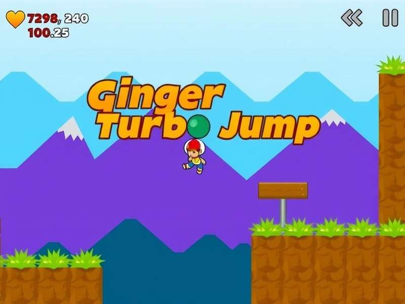 Ginger Turbo Jump Gameplay Screenshot